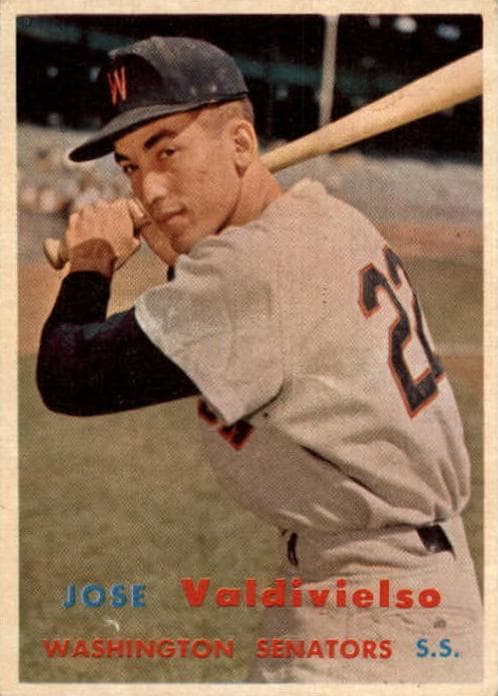 Jose Valdivielso 1957 topps Topps