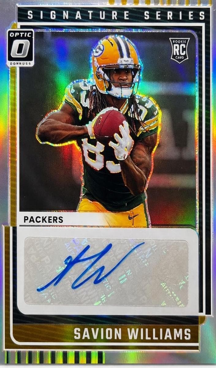 Savion Williams 2025 panini Donruss Optic