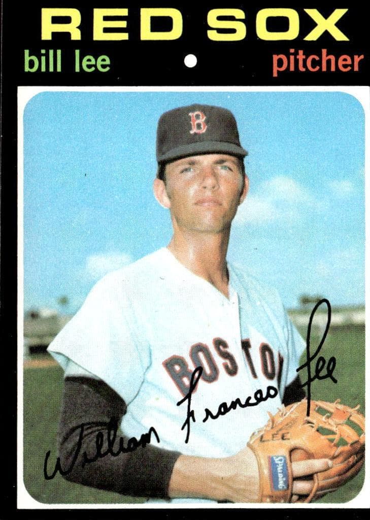 Bill Lee 1971 topps Topps