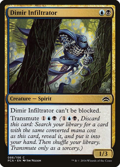 Dimir Infiltrator 2005 Magic: The Gathering Ravnica