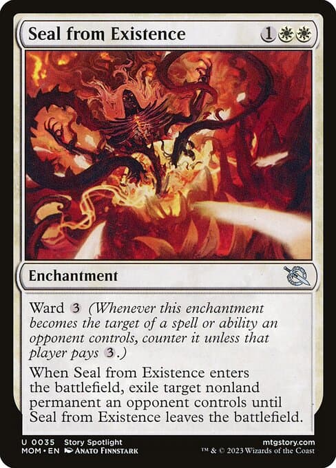 Seal from Existence 2023 Magic: The Gathering March of the Machine