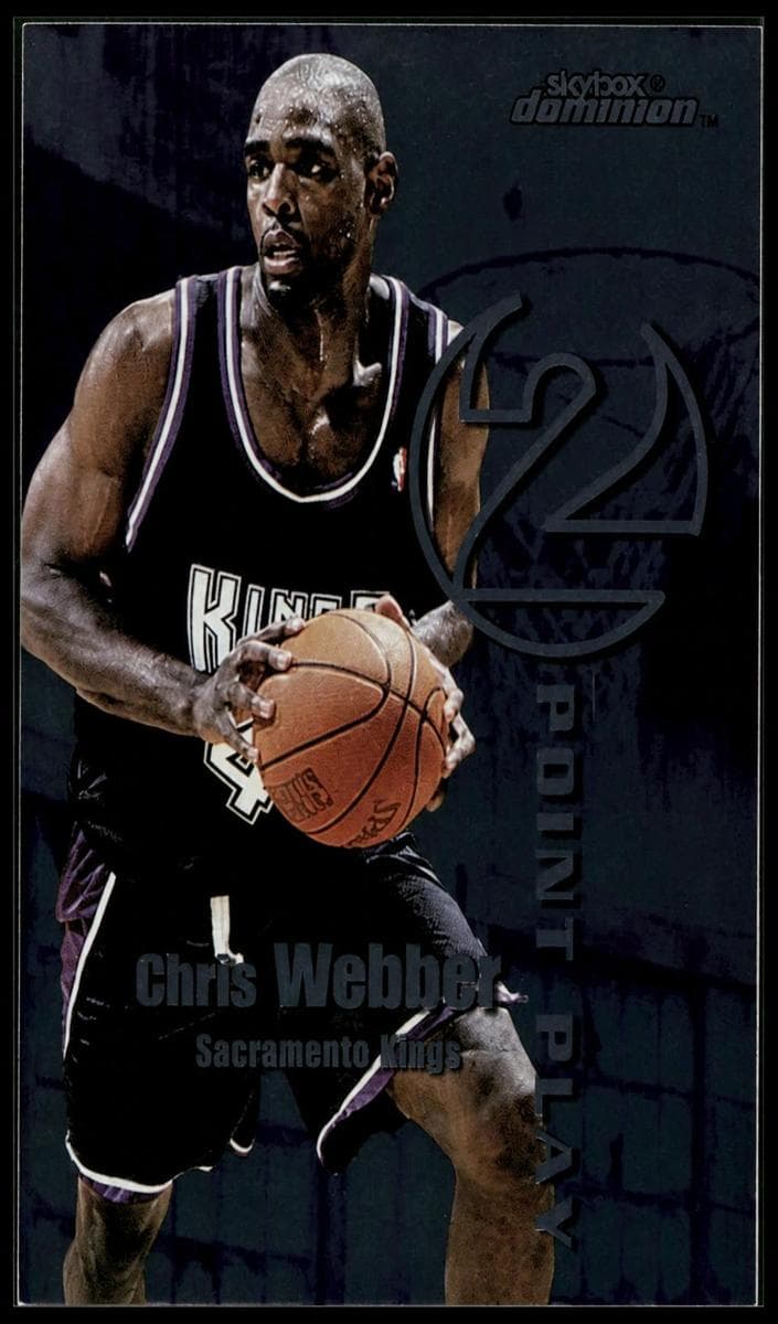 Chris Webber 1999 skybox Dominion