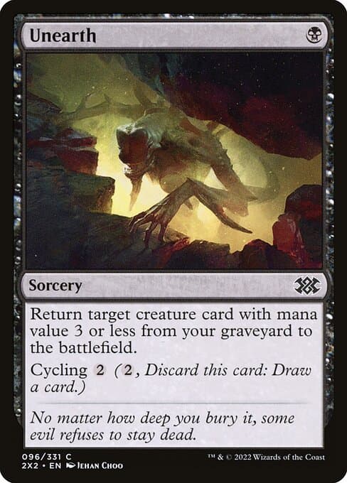 Unearth 2022 Magic: The Gathering Double Masters 2022