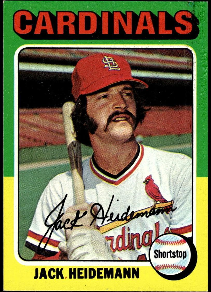 Jack Heidemann 1975 topps Topps