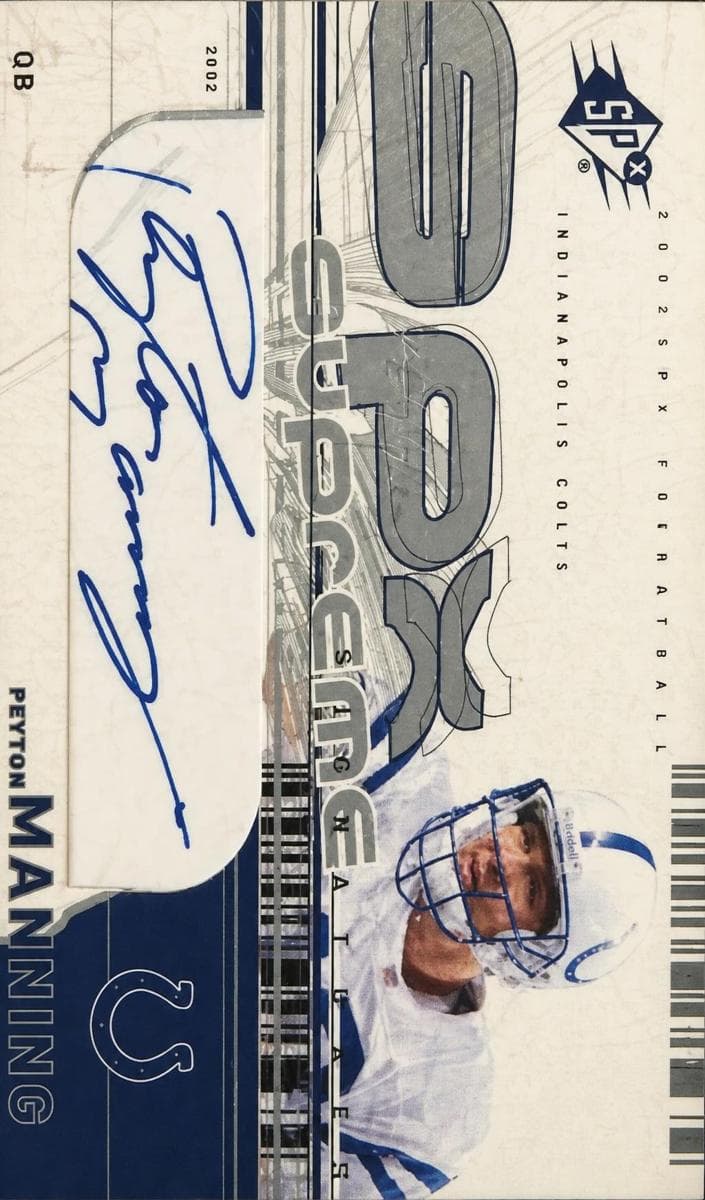 Peyton Manning 2002 unknown