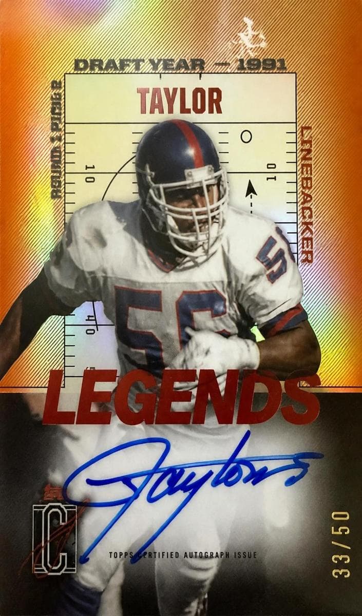 Lawrence Taylor 2025 topps Topps Signature Class