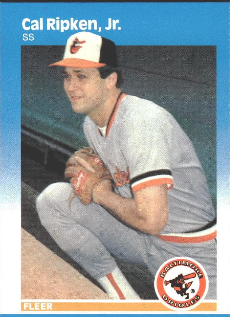 Cal Ripken, Jr. 1987 fleer