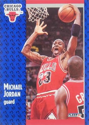 Michael Jordan 1991 fleer