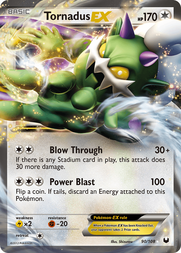 Tornadus EX #90