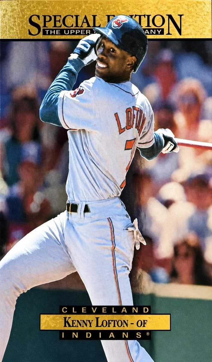 Kenny Lofton 1995 upper-deck Upper Deck
