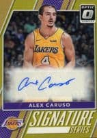 Alex Caruso 2017 panini Donruss Optic