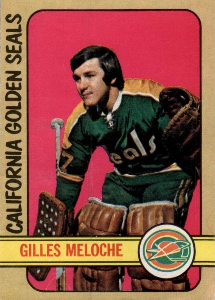 Gilles Meloche 1972 topps O-Pee-Chee