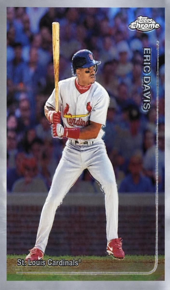 Eric Davis 1999 topps Topps Traded & Rookies