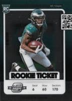 DeVonta Smith 2021 panini Panini Contenders Optic