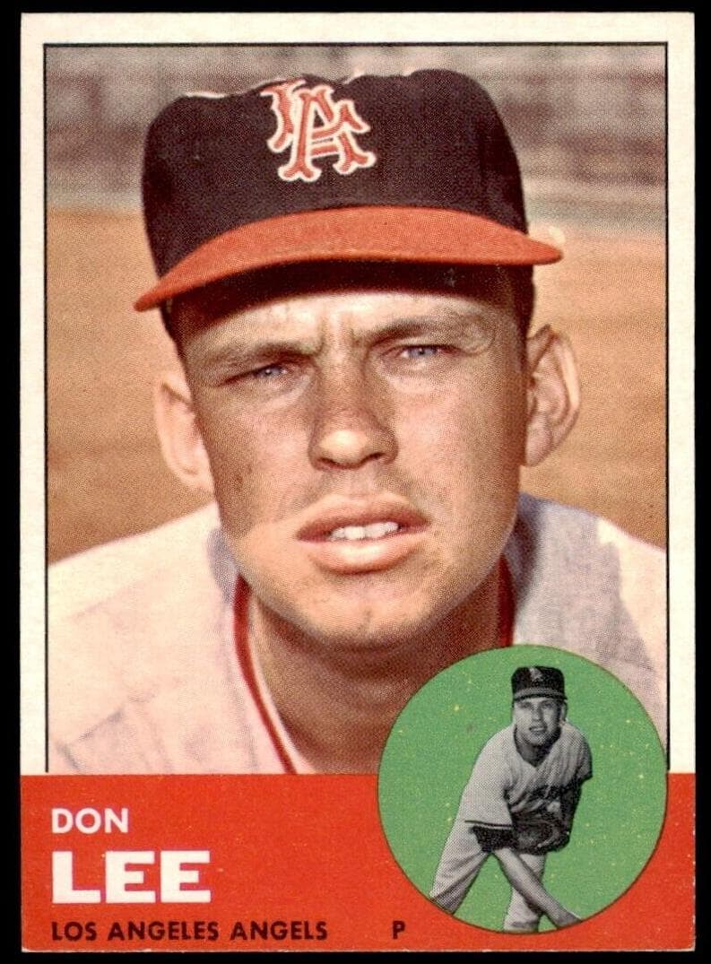 Don Lee 1963 topps Topps