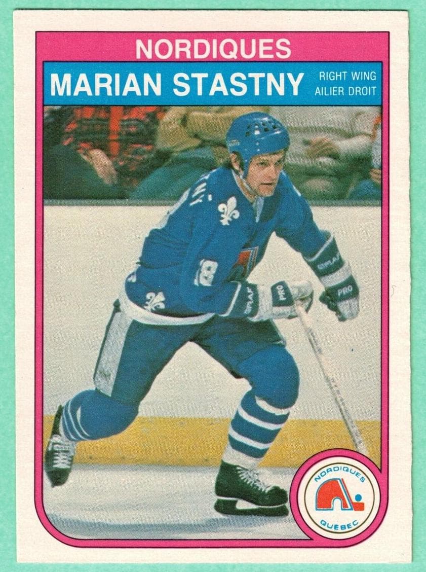 Marian Stastny 1982 topps O-Pee-Chee