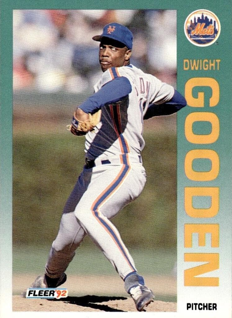 Dwight Gooden 1992 fleer
