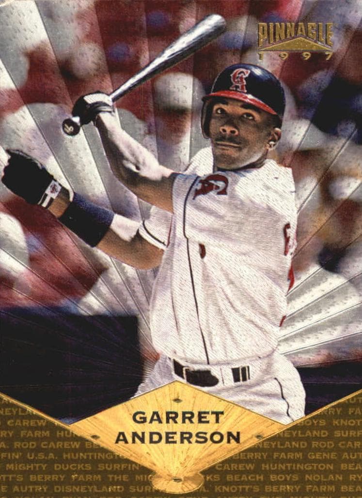 Garret Anderson 1997 unknown Pinnacle
