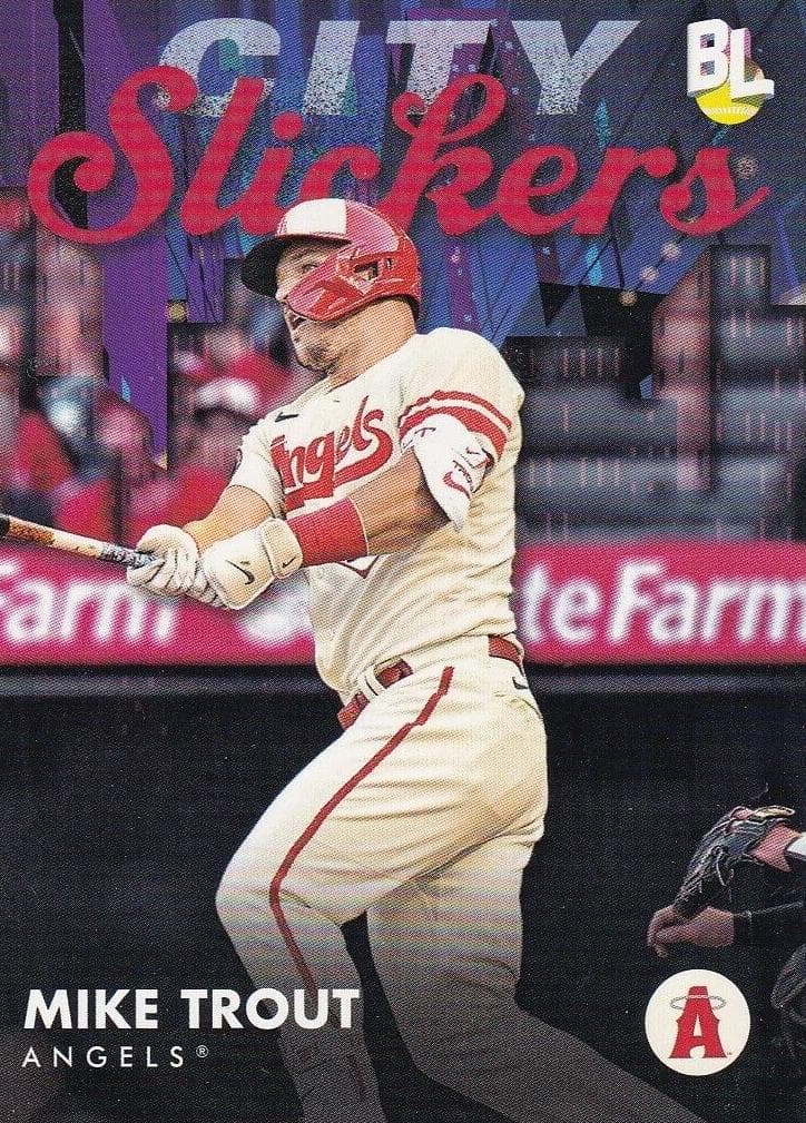 Mike Trout 2023 topps Topps Big League