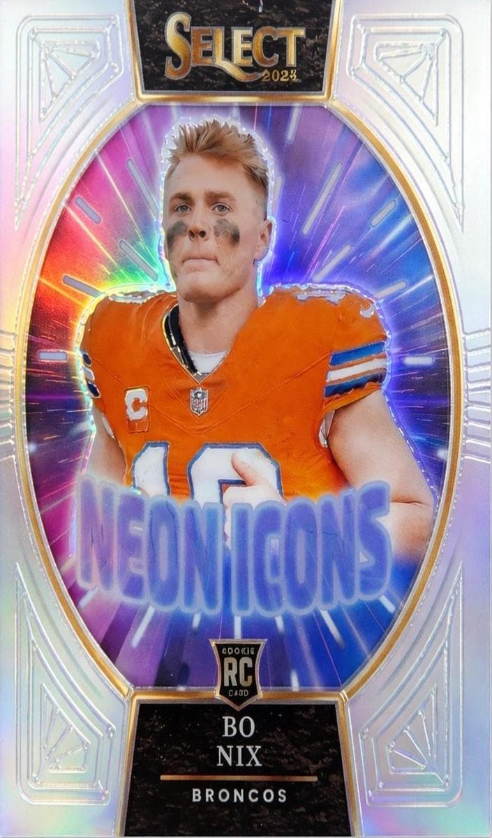 Bo Nix 2024 panini Panini Select