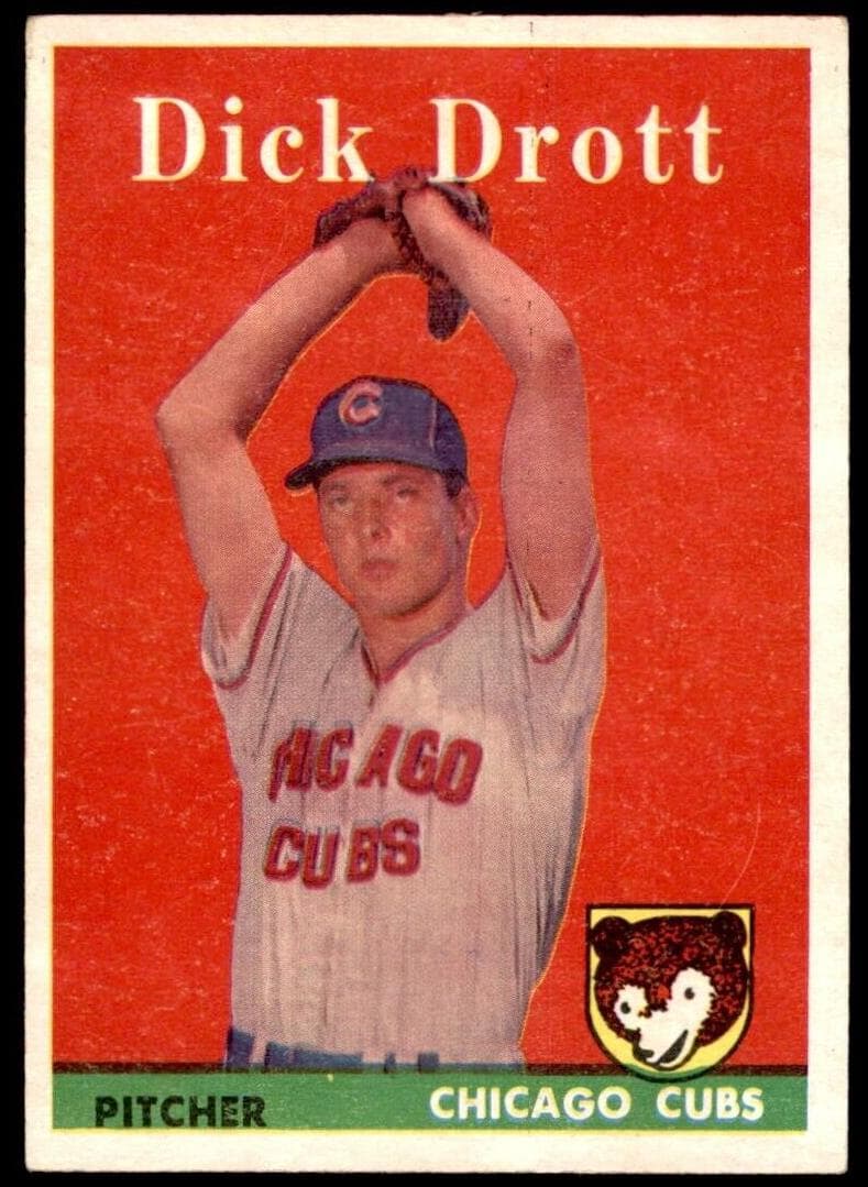 Dick Drott 1958 topps Topps