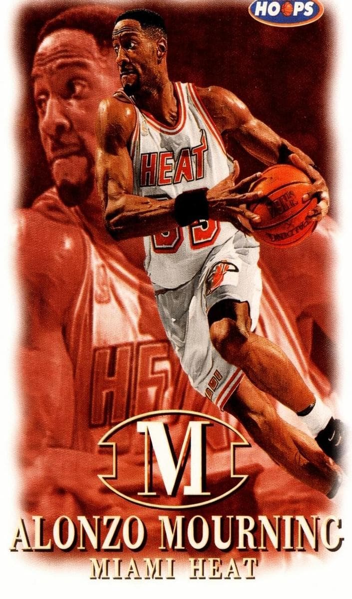Alonzo Mourning 1998 panini