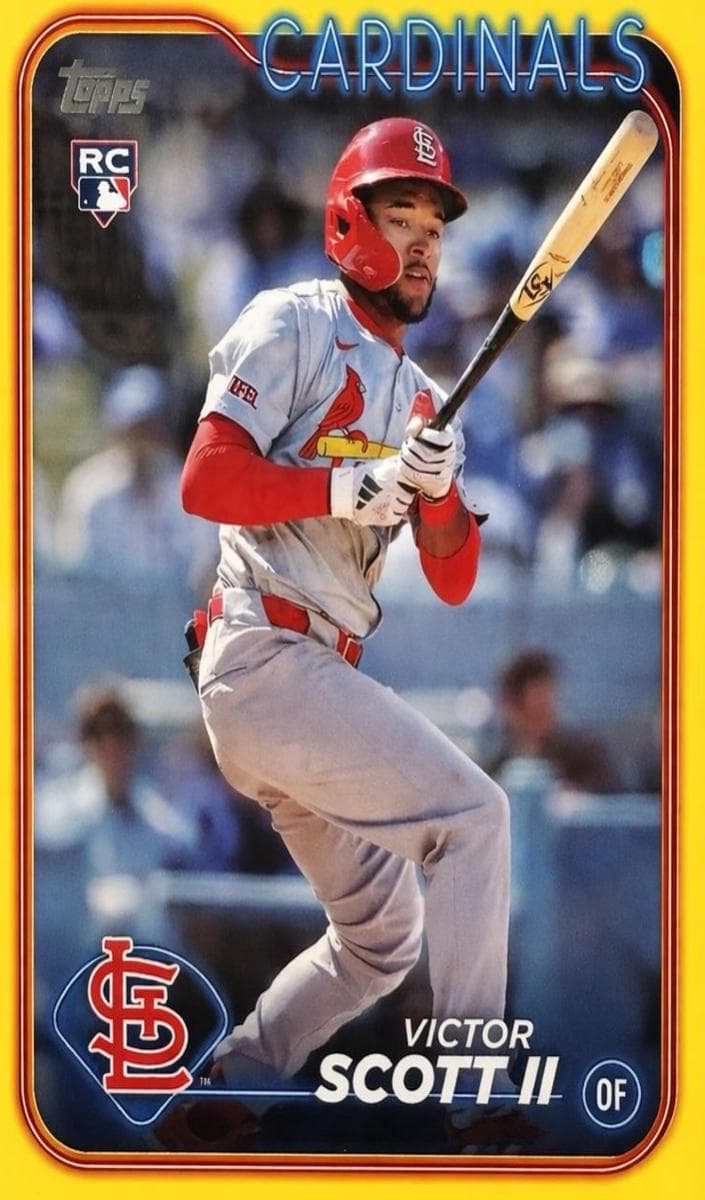 Victor Scott II 2024 topps Topps Update