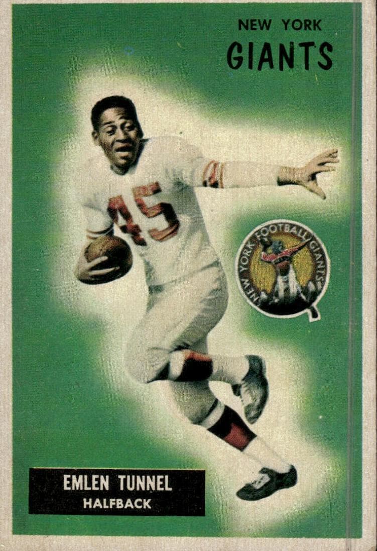 Emlen Tunnell 1955 bowman