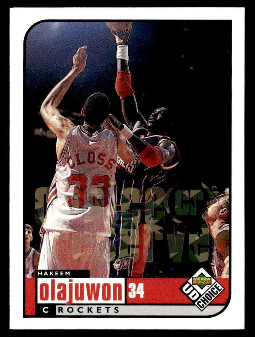 Hakeem Olajuwon 1998 unknown UD Choice