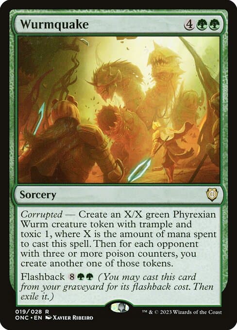 Wurmquake 2023 Magic: The Gathering