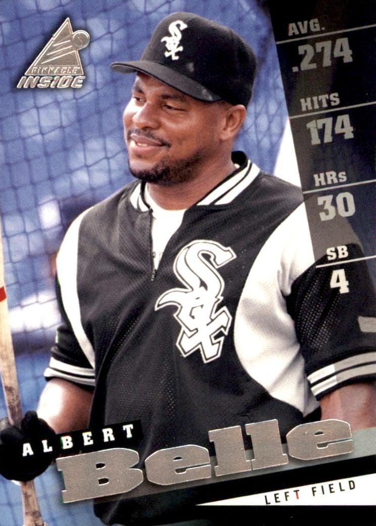Albert Belle 1998 unknown Pinnacle Inside