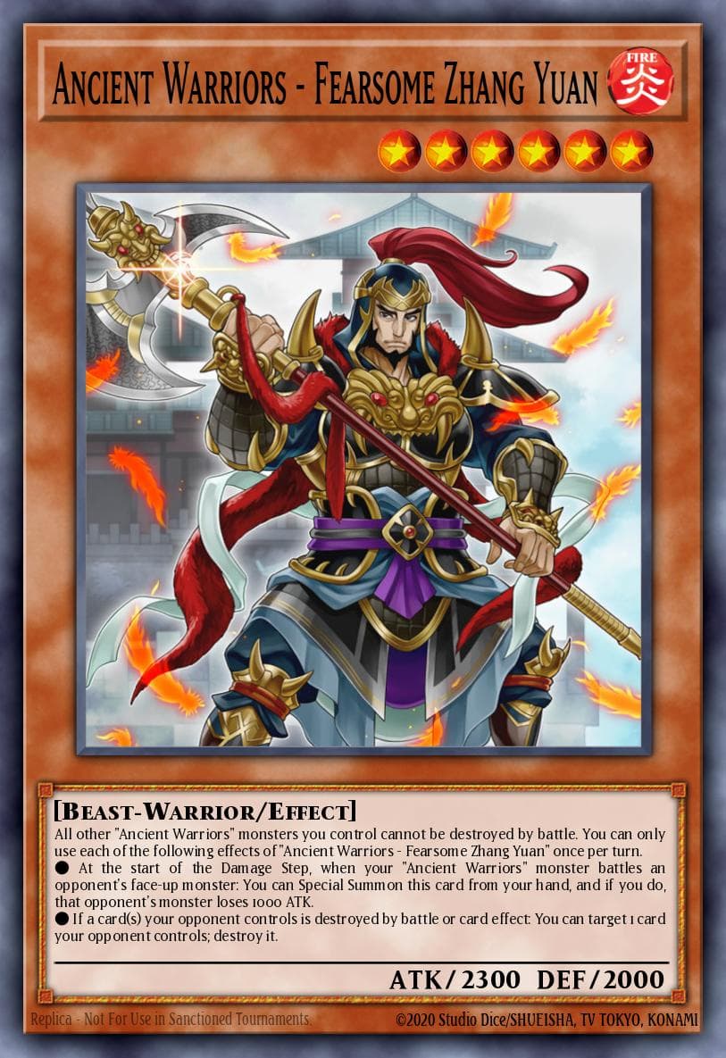 Ancient Warriors - Fearsome Zhang Yuan #ETCO-EN021