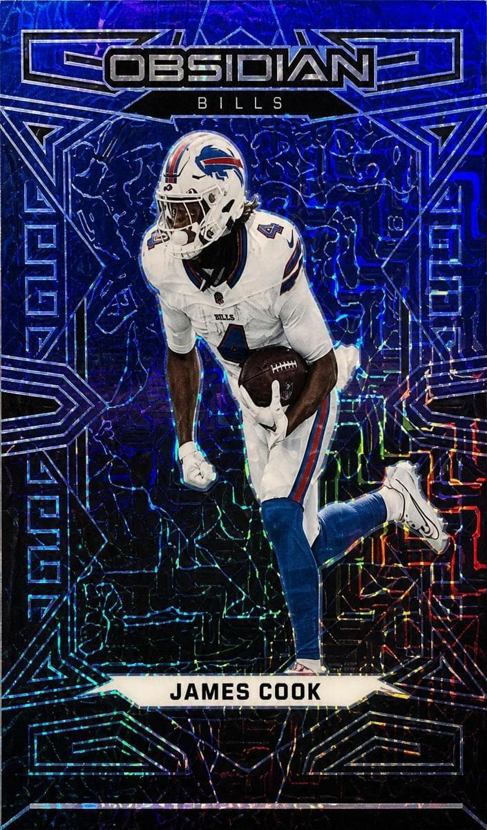 James Cook 2023 panini Panini Obsidian
