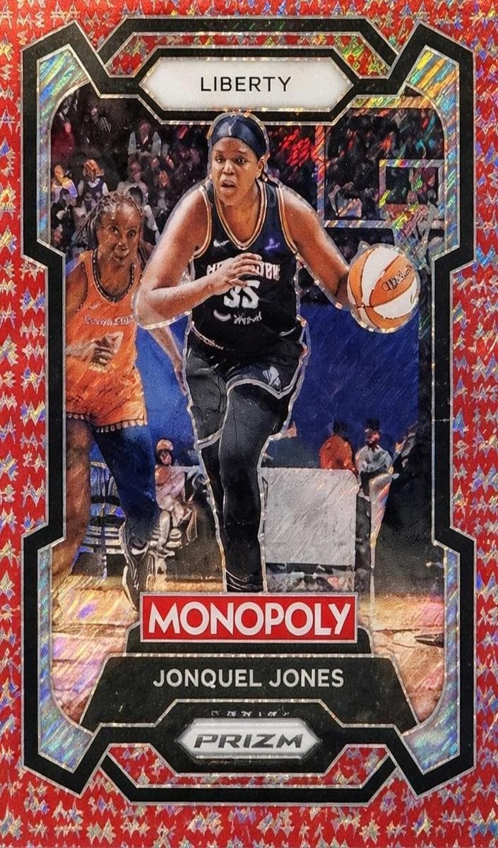 Jonquel Jones 2024 panini Panini Prizm Monopoly WNBA