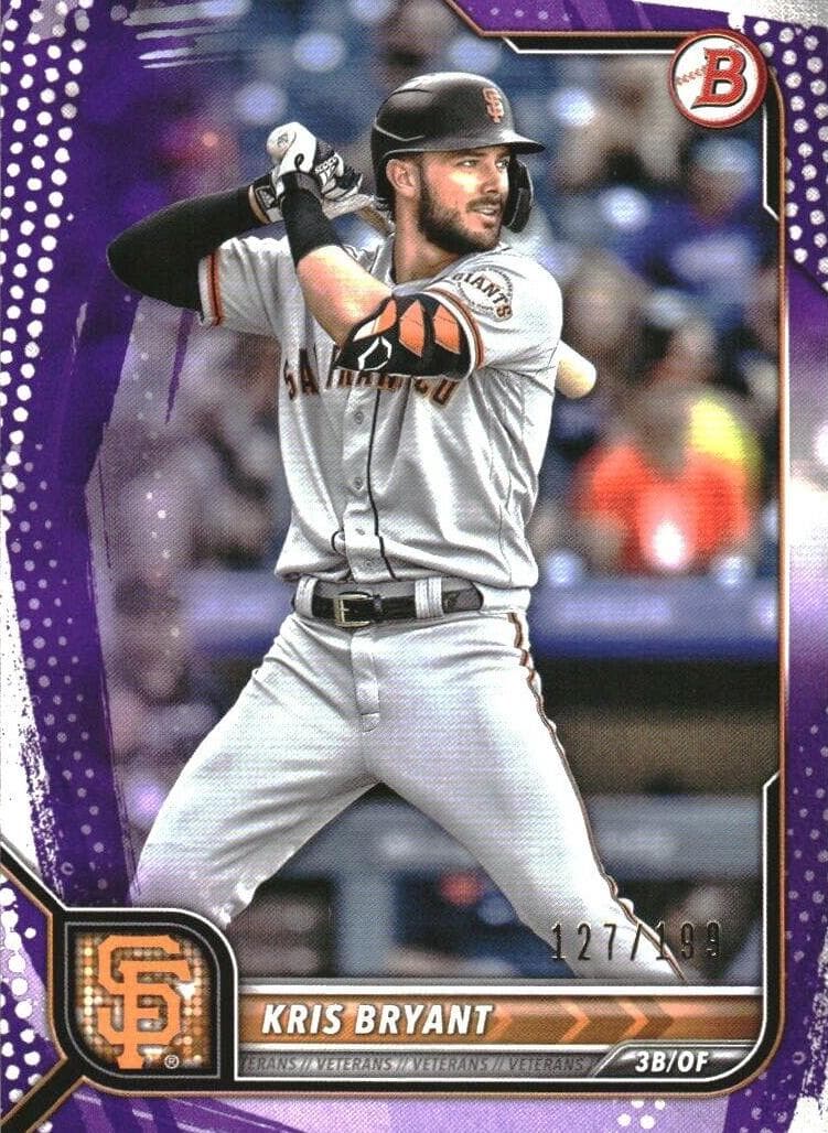 Kris Bryant 2022 bowman Bowman