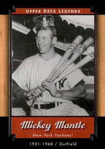 Mickey Mantle 2001 upper-deck