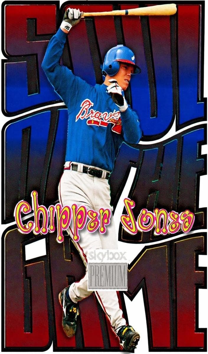 Chipper Jones 1999 fleer SkyBox Premium