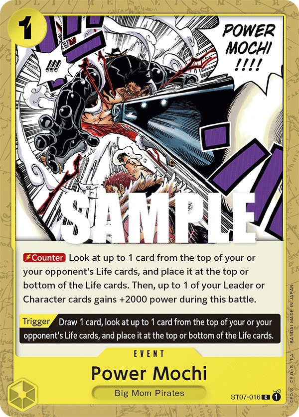 Power Mochi 2023 One Piece Starter Deck 7: Big Mom Pirates