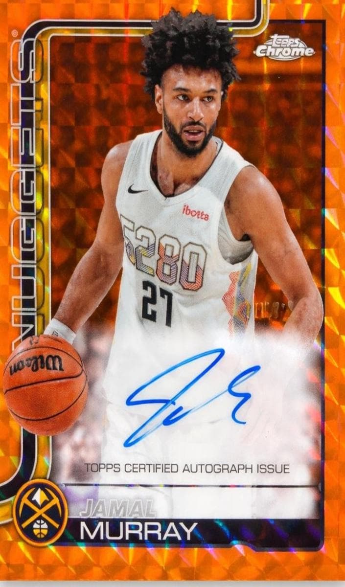 Jamal Murray 2025 topps Topps Chrome