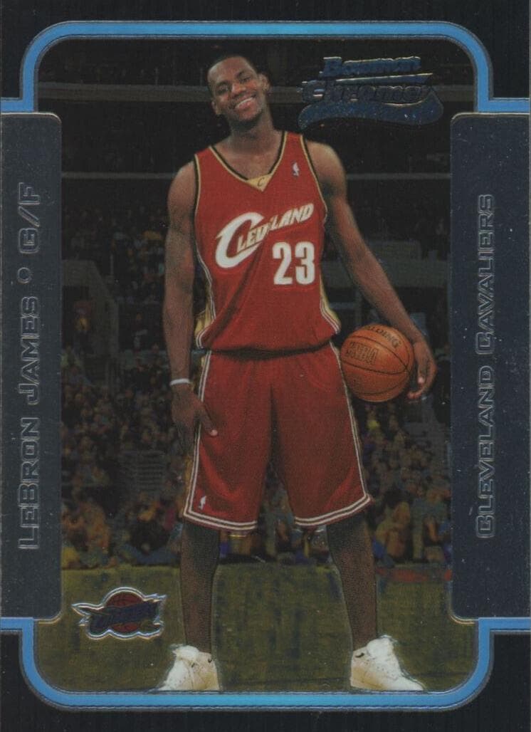 Lebron James 2003 bowman