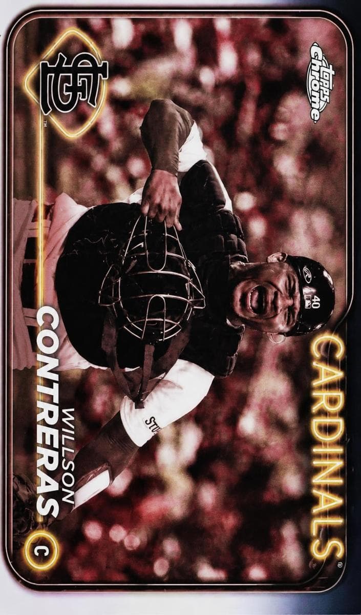 Willson Contreras 2024 topps Topps Chrome