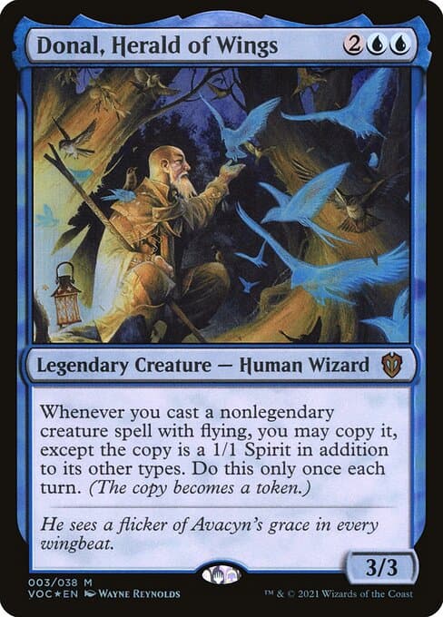 Donal, Herald of Wings 2021 Magic: The Gathering