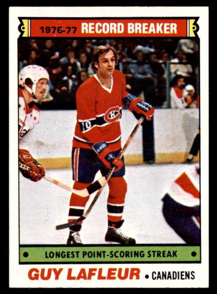 Guy Lafleur 1977 topps Topps
