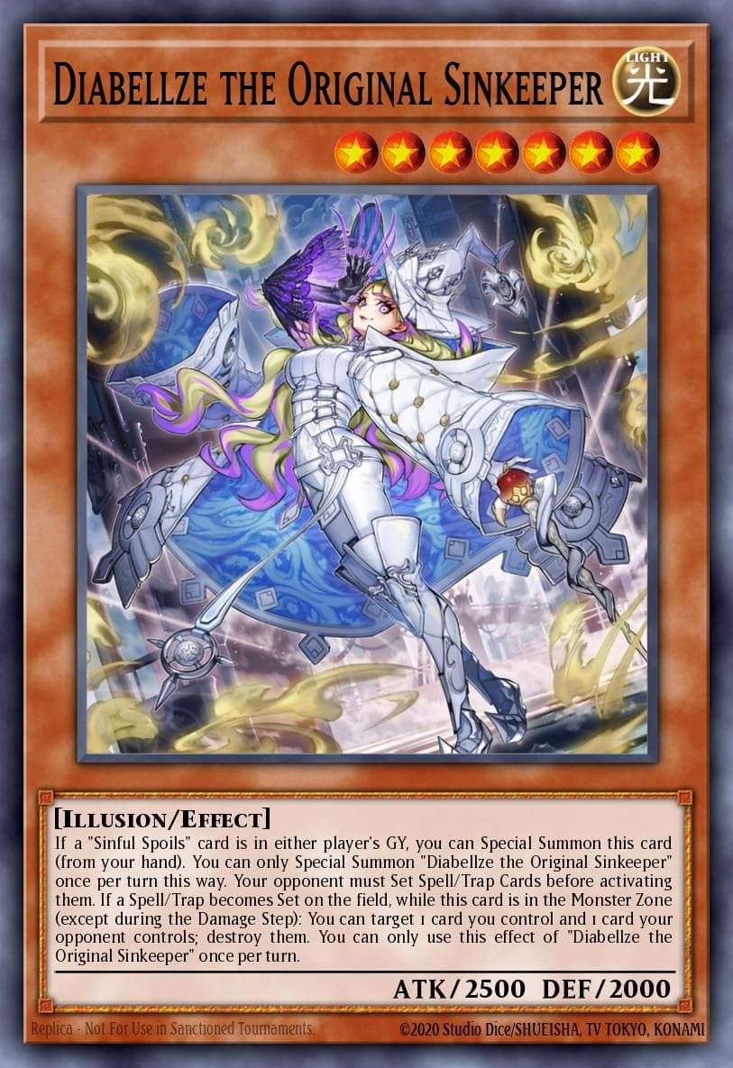Diabellze the Original Sinkeeper 2024 Yu-Gi-Oh!