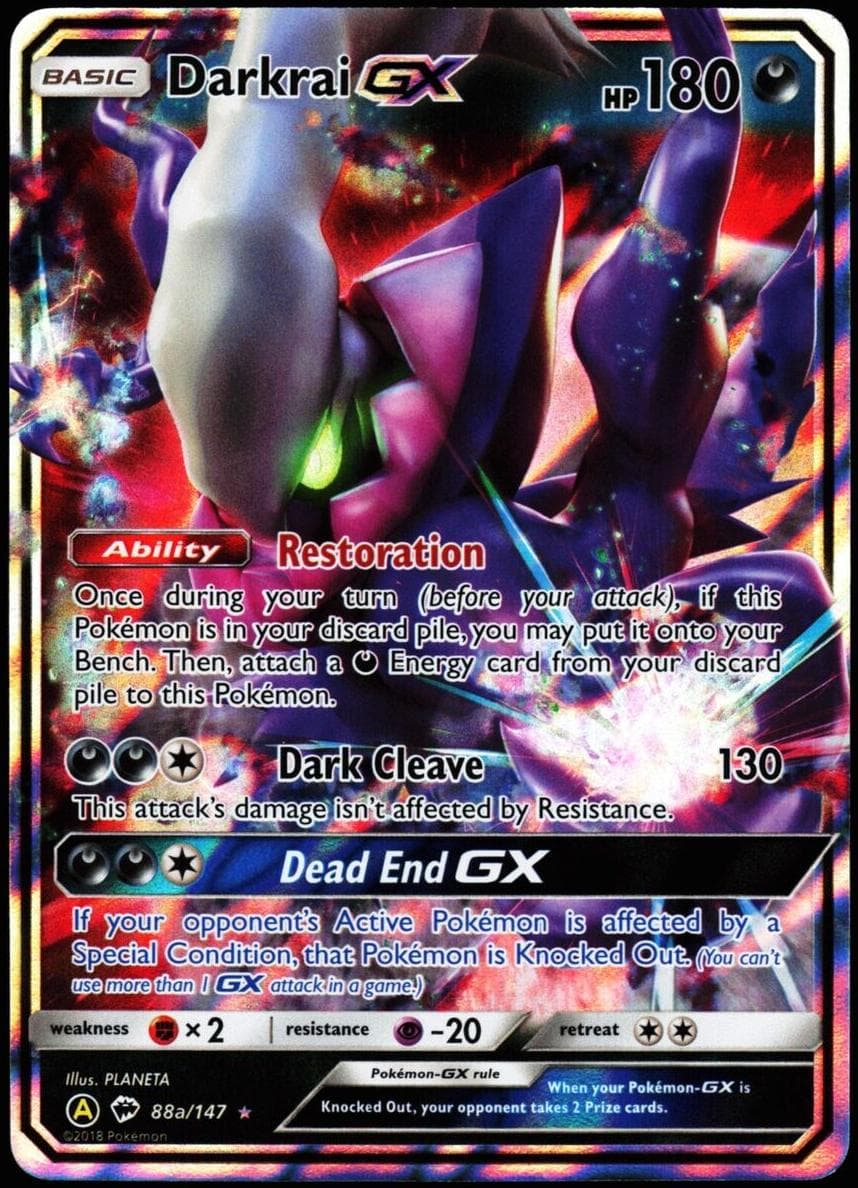 Darkrai-GX #88a