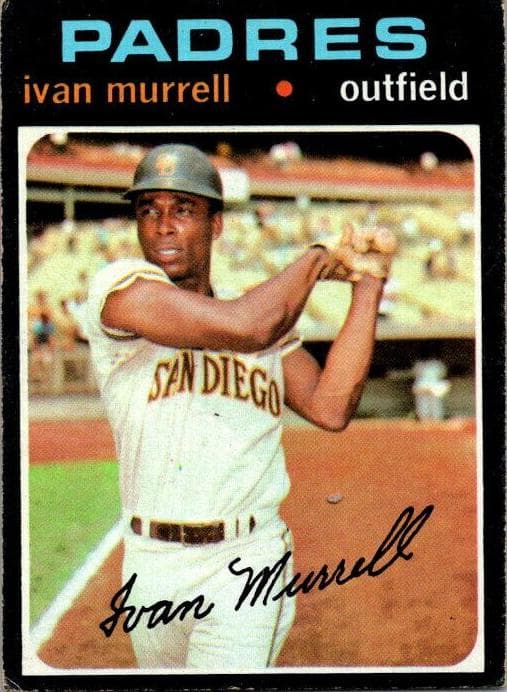 Ivan Murrell 1971 topps Topps