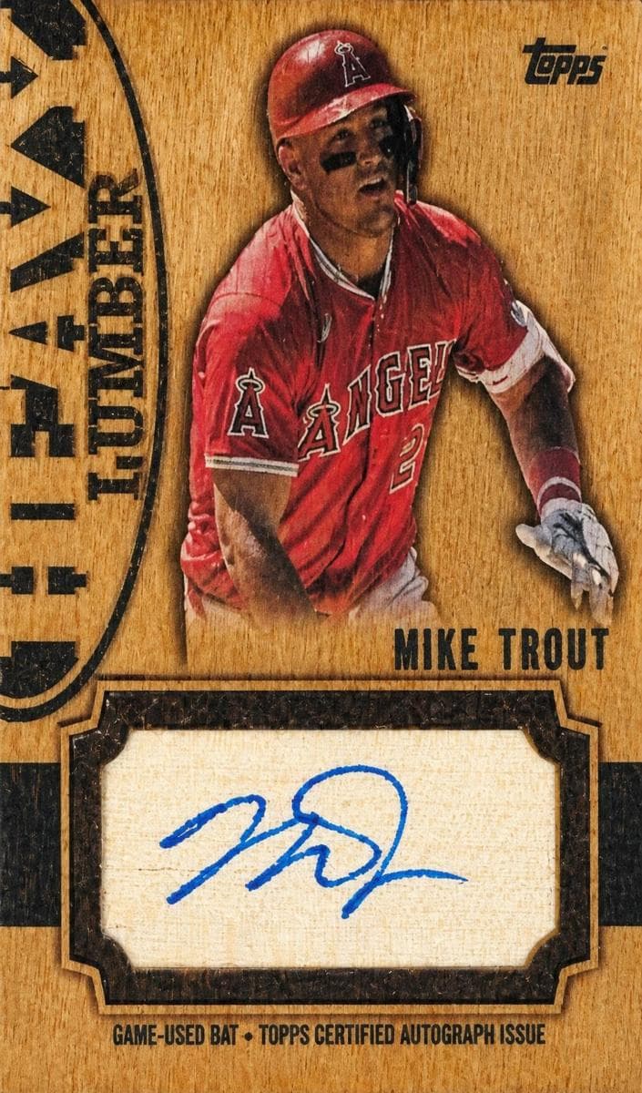 Mike Trout 2024 topps Topps Update