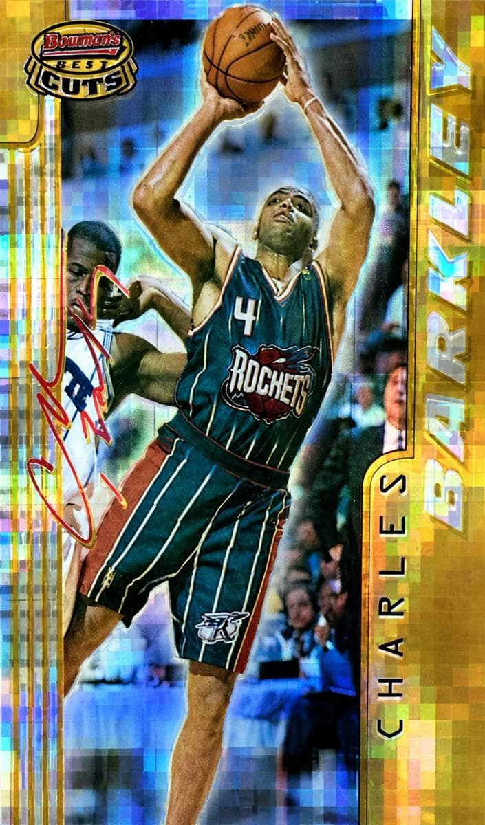 Charles Barkley 1996 unknown Bowman's Best