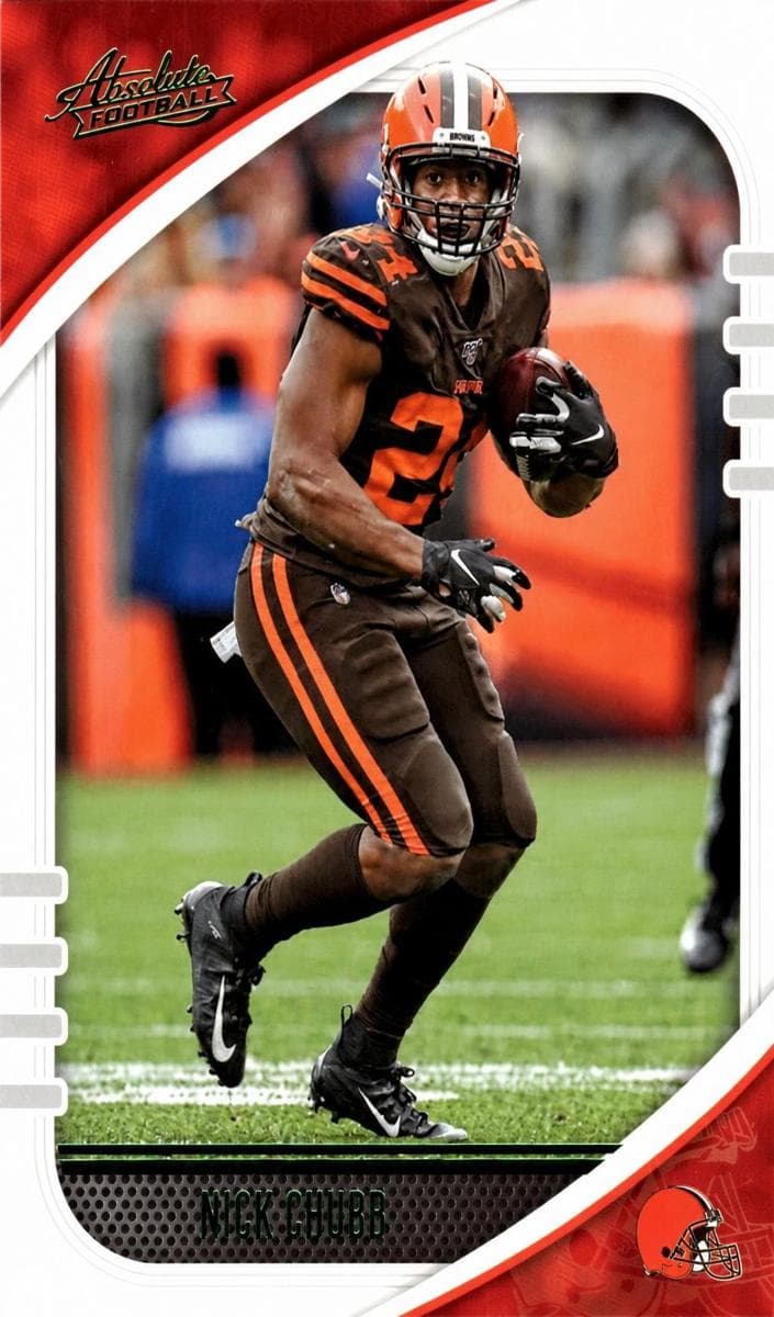 Nick Chubb 2020 panini