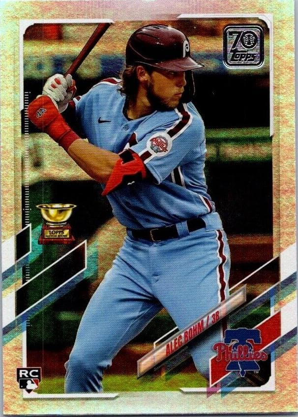 Alec Bohm 2021 topps